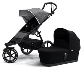 Športový kočík Thule Urban Glide 2 svetlo šedá + Thule Bassinet