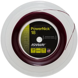 Squashový výplet Ashaway PowerNick 18 Zyex Red 1,15 mm (110 m)