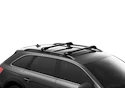 Strešný nosič Thule Edge čierny Mercedes Benz C-Class (W203) 5-dr Estate so strešnými lyžinami (hagusy) 04-06