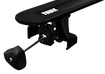 Strešný nosič Thule s hliníkovou EVO tyčou čierny Kia Niro (SG2) 5-dr SUV s integrovanými strešnými lyžinami 23+