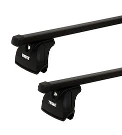 Strešný nosič Thule s oceľovou tyčou Jeep Commander (Standard Crossbars) 5-dr SUV s T-Profilom 06+