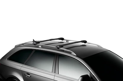 Strešný nosič Thule WingBar Edge čierny Subaru XV e-Boxer 5-dr SUV s integrovanými strešnými lyžinami 19-21