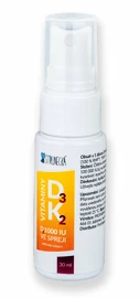 Strunecká Vitamin D3 1000 IU + K2 ve spreji 30 ml