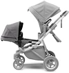 Súrodenecké sedadlo Thule Sleek Sibling seat Aluminum/Gray Melange