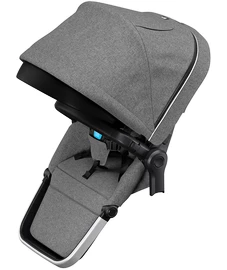 Súrodenecké sedadlo Thule Sleek Sibling seat Aluminum/Gray Melange