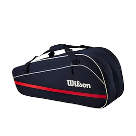 Taška na rakety Wilson 6PK Team Racket Bag 2025 Navy