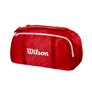 Taška na rakety Wilson  Super Tour Red Coaches Duffel