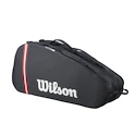 Taška na rakety Wilson  Tour 6PK Racket Bag 2025 Black