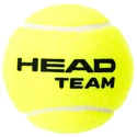 Tenisové loptičky Head  Team (4 Pack)