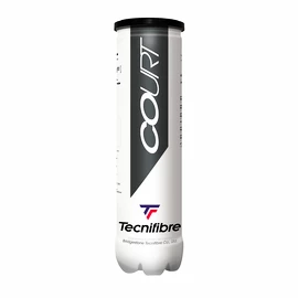 Tenisové loptičky Tecnifibre Court (4 Pack)