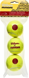 Tenisové loptičky Wilson Minions Stage 3 Red (3 Pack)