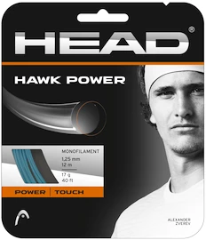 Tenisový výplet Head Hawk Power Petrol Set (12 m)