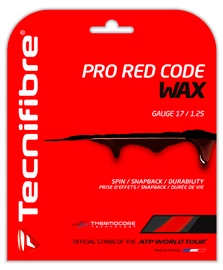 Tenisový výplet Tecnifibre Pro Red Code Wax (12 m)