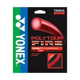 Tenisový výplet Yonex Poly Tour Fire Red (12 m)