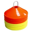 Tréningový kužeľ Blue Sports  Saucer 2" Kit 25x Yellow + 25x Orange