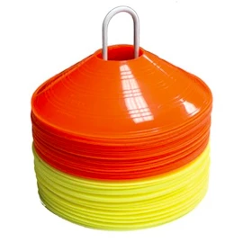 Tréningový kužeľ Blue Sports Saucer 2" Kit 25x Yellow + 25x Orange