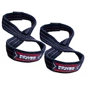 Trhačky Power System  Lifting Straps Figure 8 Silové Popruhy Trhačky Červené L/XL