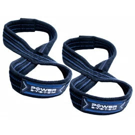 Trhačky Power System Lifting Straps Figure 8 Silové Popruhy Trhačky Modré