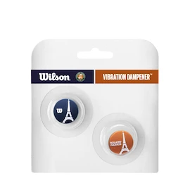 Vibrastop Wilson Eiffel Tower 2 Pack Dampener Roland Garros Blue/Orange