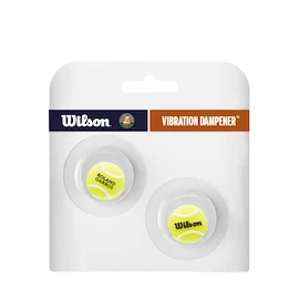 Vibrastop Wilson Tennis Ball 2 Pack Dampener Roland Garros Yellow/Black