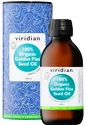 Viridian  100% Organic Golden Flax Seed Oil (Lněný olej) 200 ml