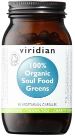 Viridian 100% Organic Soul Food Greens (Směs zelených superpotravin) 90 kapslí