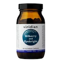 Viridian  Bilberry and Eyebright (Borůvka a Světlík lékařský pro kondici zraku) 90 kapslí