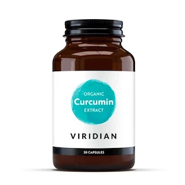 Viridian Curcumin Extract 250 mg 30 kapslí