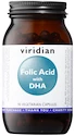 Viridian  Folic Acid with DHA (Kyselina listová a DHA) 90 kapslí