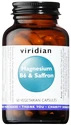 Viridian  Magnesium B6 & Saffron (Hořčík, vitamín B6 a šafrán) 60 kapslí