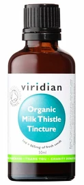 Viridian Milk Thistle Tincture Organic (Ostropestřec mariánský tinktura Bio) 50 ml