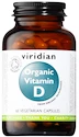 Viridian  Organic Vitamin D 60 kapslí