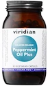 Viridian  Peppermint Oil Plus (List máty peprné, kořen zázvoru, kmínové semínko) 90 kapslí