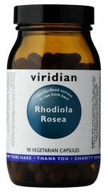 Viridian Rhodiola Rosea (Rozchodnice růžová) 90 kapslí