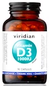 Viridian  Vitamin D3 1000 IU 90 kapslí