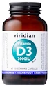 Viridian  Vitamin D3 2000 IU 60 kapslí