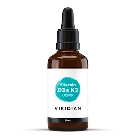 Viridian Vitamin D3 & K2 liquid 50 ml