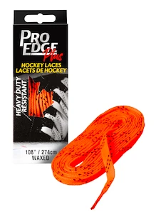 Voskované hokejové šnúrky Sportstape  70N Double Tracer Waxed Lace Orange