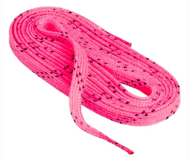 Voskované hokejové šnúrky Sportstape 70N Double Tracer Waxed Lace Pink