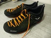 Vyskúšané -  Pánska outdoorová obuv Salewa  MS MTN Trainer 2 Gtx Black/Carrot  UK 10