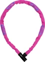 Zámok na bicykel Abus  Steel-O-Chain 4804K/75 pink