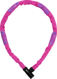 Zámok na bicykel Abus Steel-O-Chain 4804K/75 pink