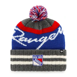 Zimná čiapka 47 Brand NHL New York Rangers Hyperbolic ’47 CUFF KNIT