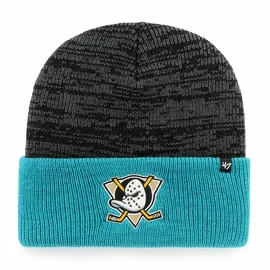 Zimná čiapka 47 Brand Two Tone Brain Freeze Cuff Knit NHL Chicago Anaheim Ducks