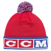 Zimná čiapka CCM  FLAG POM KNIT TEAM  CZECH Multiple Team Color