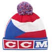 Zimná čiapka CCM  FLAG POM KNIT TEAM  CZECH Multiple Team Color