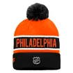 Zimná čiapka Fanatics  Authentic Pro Game & Train Cuffed Pom Knit Philadelphia Flyers