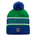 Zimná čiapka Fanatics  Authentic Pro Game & Train Cuffed Pom Knit Vancouver Canucks