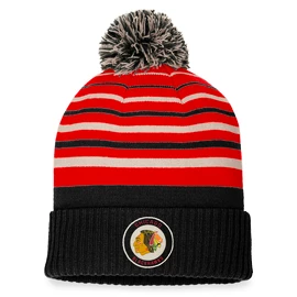 Zimná čiapka Fanatics True Classic True Classic Beanie with Pom Chicago Blackhawks